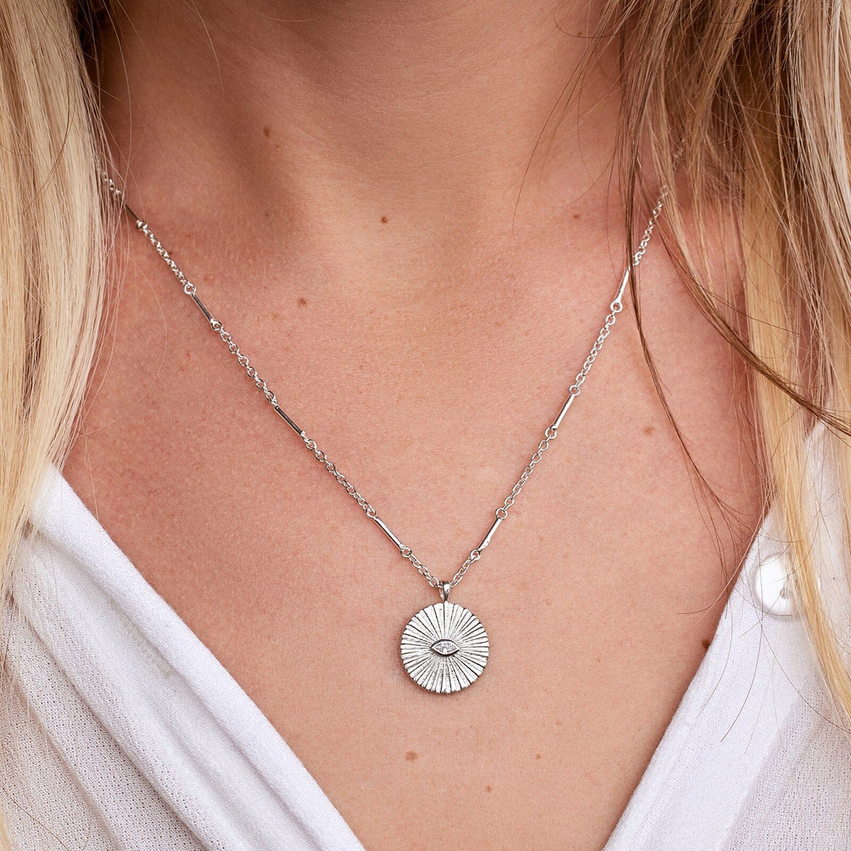 Protective Eye Pendant Necklace